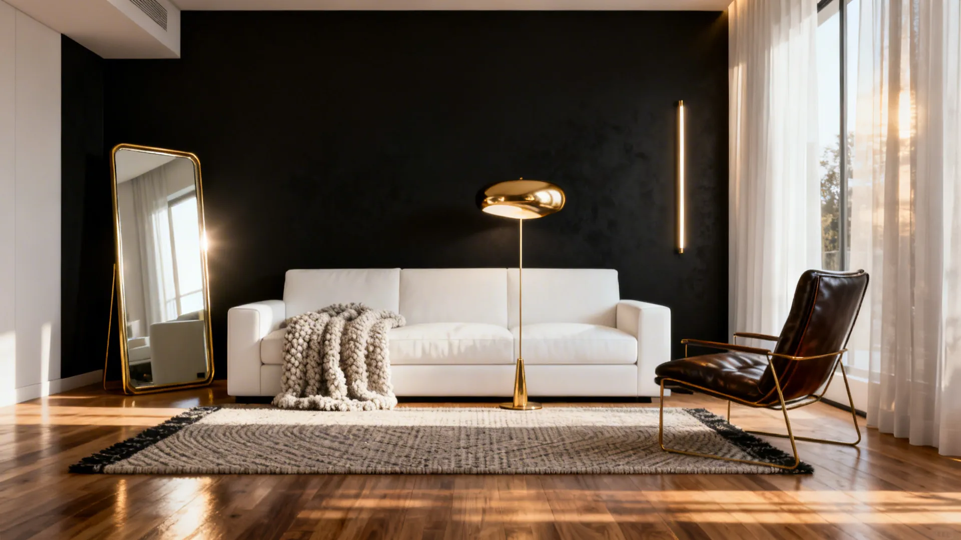 5 Modern Black and White Living Room Ideas: How I turned tiny living rooms into bold, timeless spaces with five practical inspirations