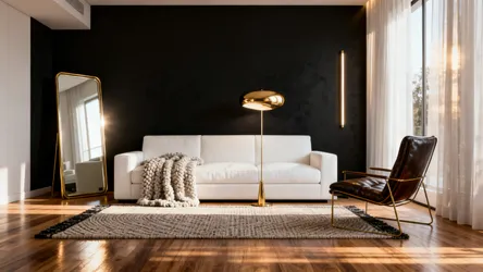 5 Modern Black and White Living Room Ideas