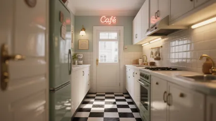 5 Bold Black and White Kitchen Tile Ideas