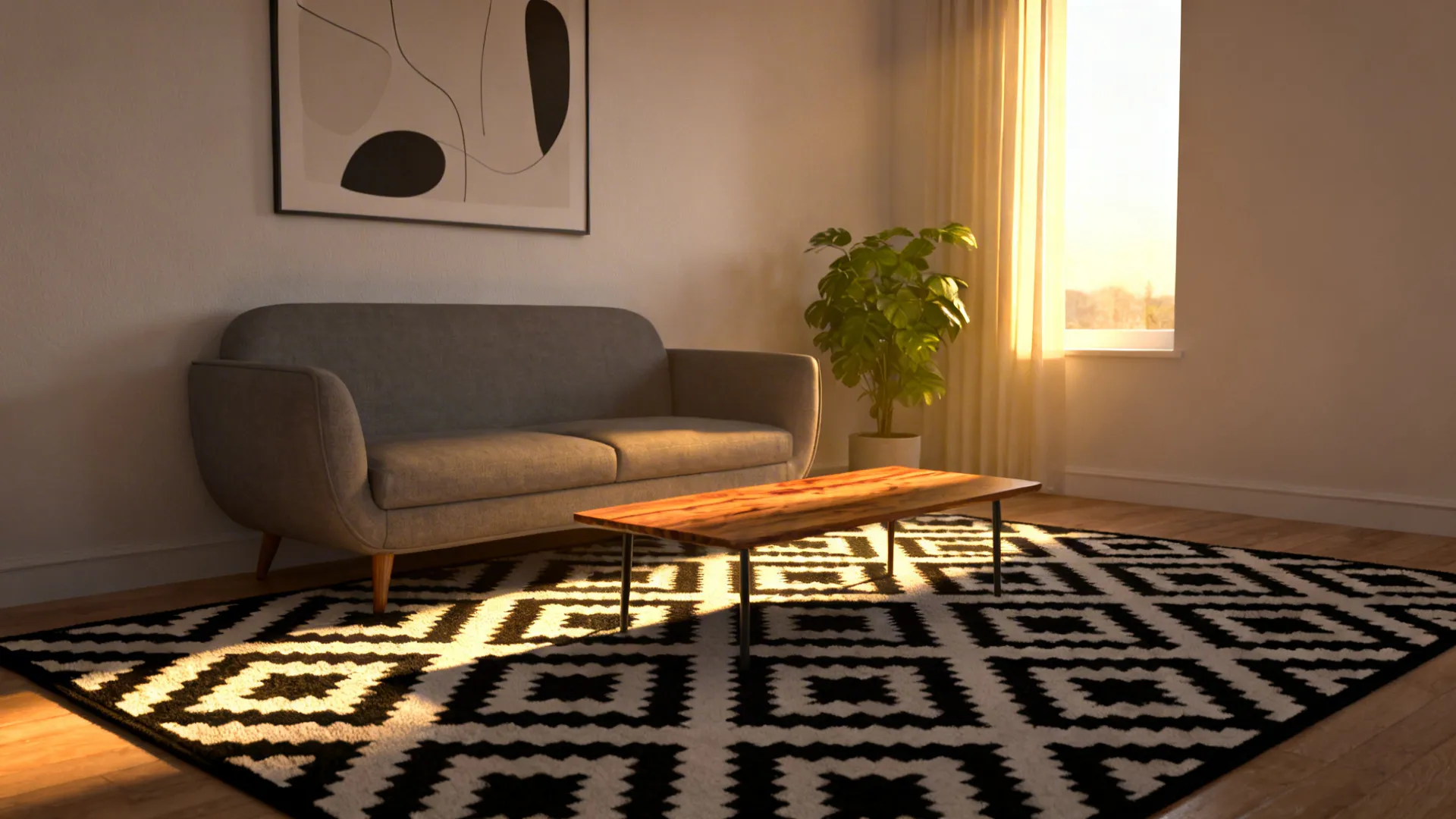 5 Bold Ideas for Black and White Living Room Rugs: Creative ways to style a black and white rug in small living rooms, from patterns to placement