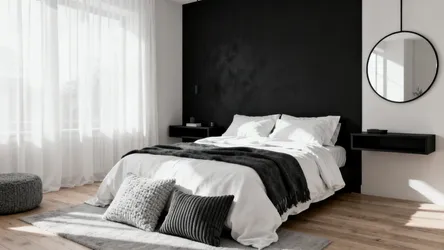 5 Bold Black & White Bedroom Ideas