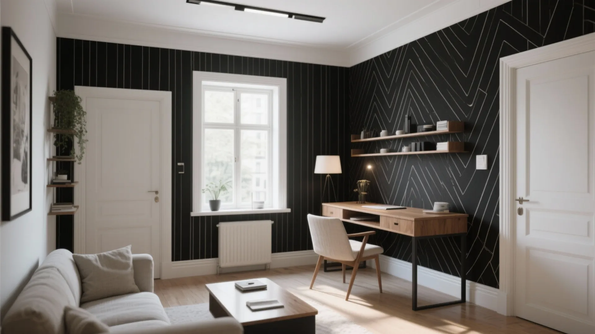 Black and White Room Wallpaper Ideas That Transform Small Spaces: 1 Minute to Bold Walls: Fast-Track Guide to Black and White Wallpapers