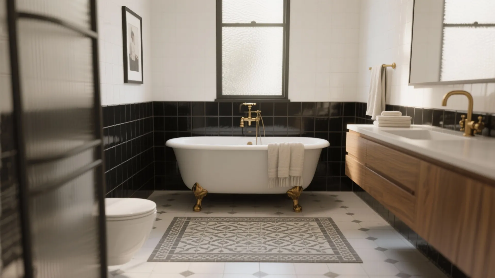 5 Black & White Bathroom Tile Ideas: Stylish small-bathroom tile inspirations I’ve used in real renovations