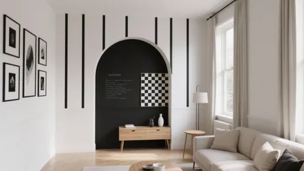Black and White Wall Design: 5 Smart Ideas