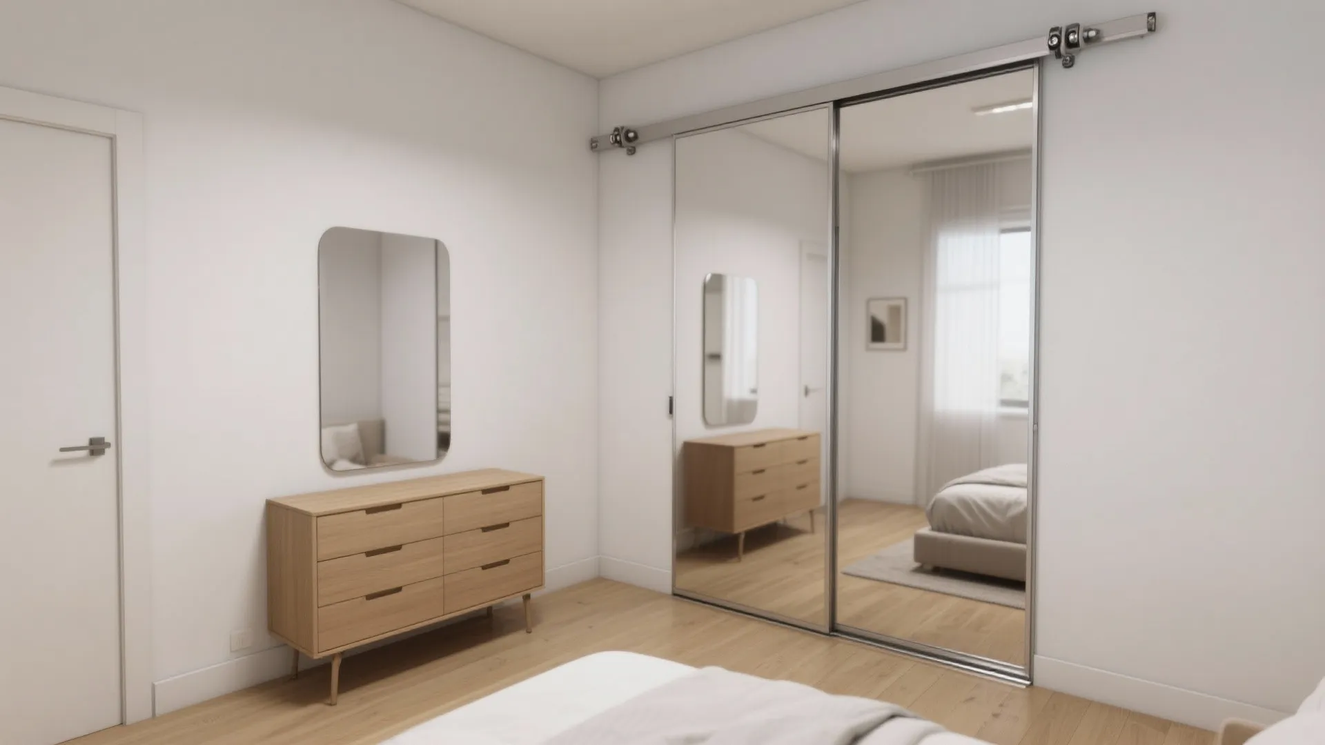 Bypass closet sliders