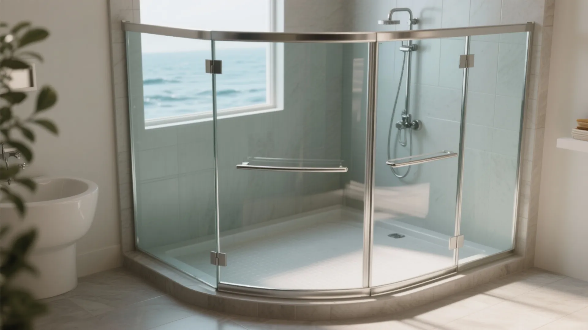 2. Bypass Tracks for Corner Showers