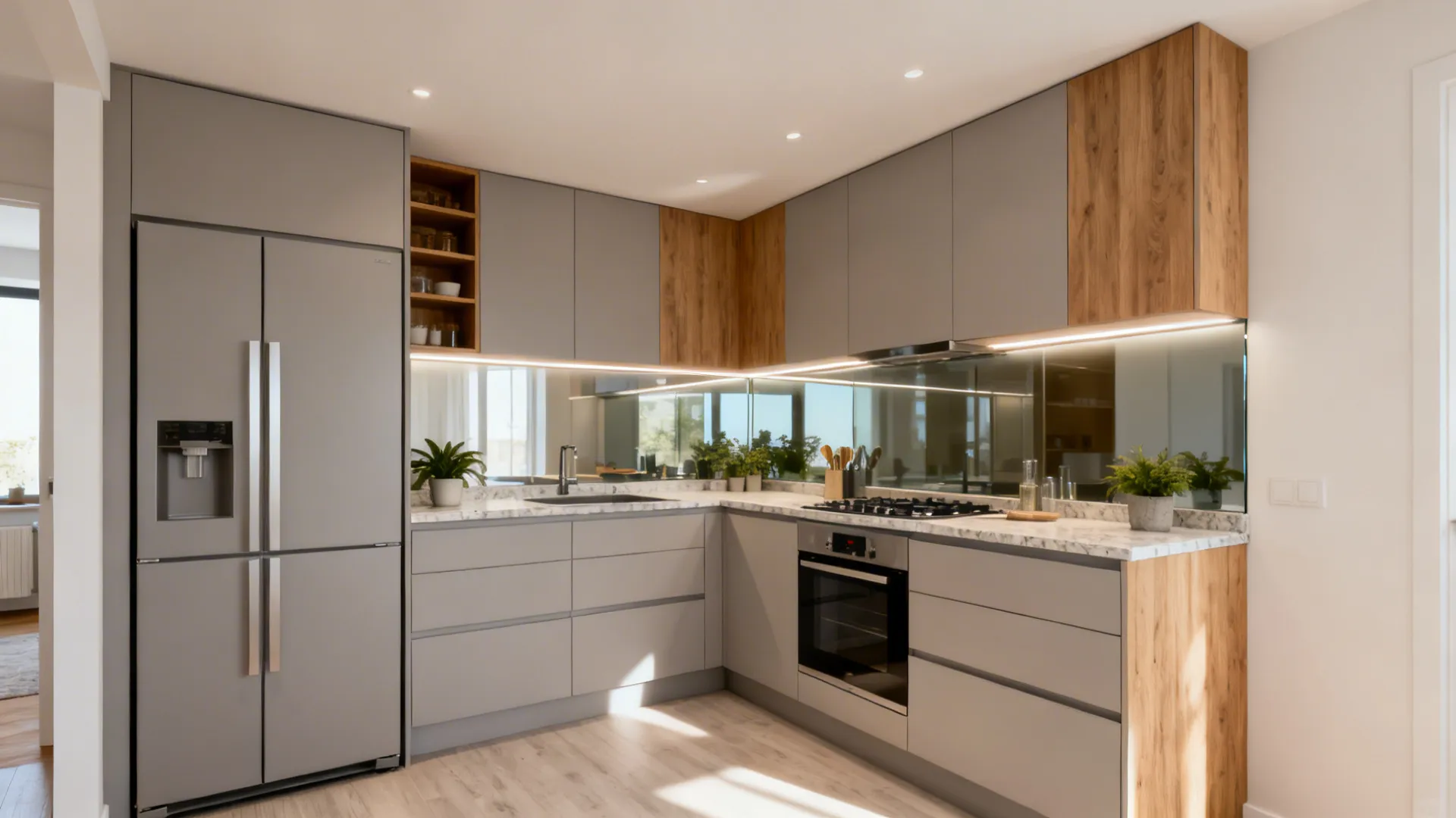 C Shape Modular Kitchen Small Kitchen Feels Cramped? Try a C-Shape Modular Kitchen