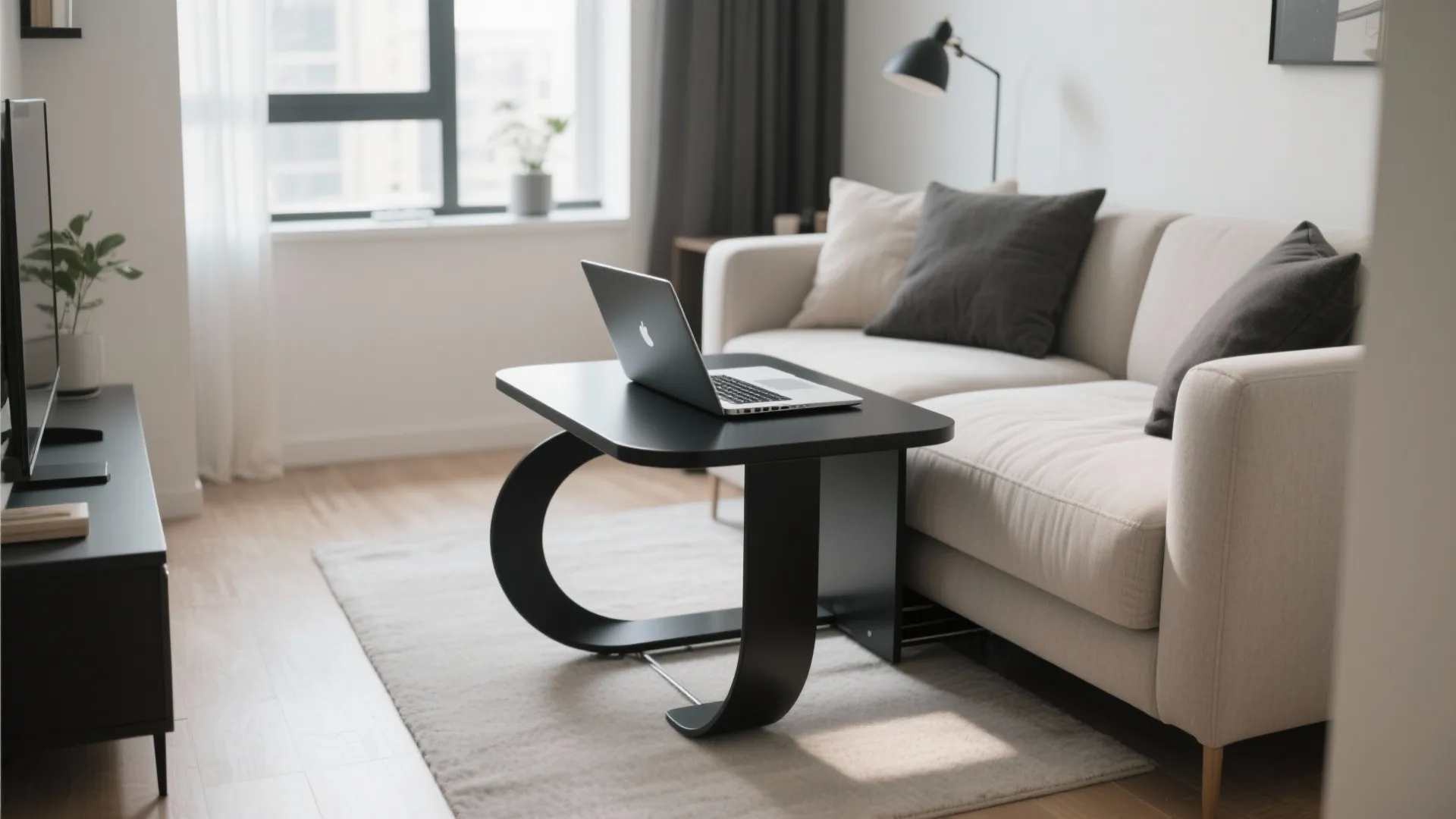 9. C-Shape Slide-Under Table