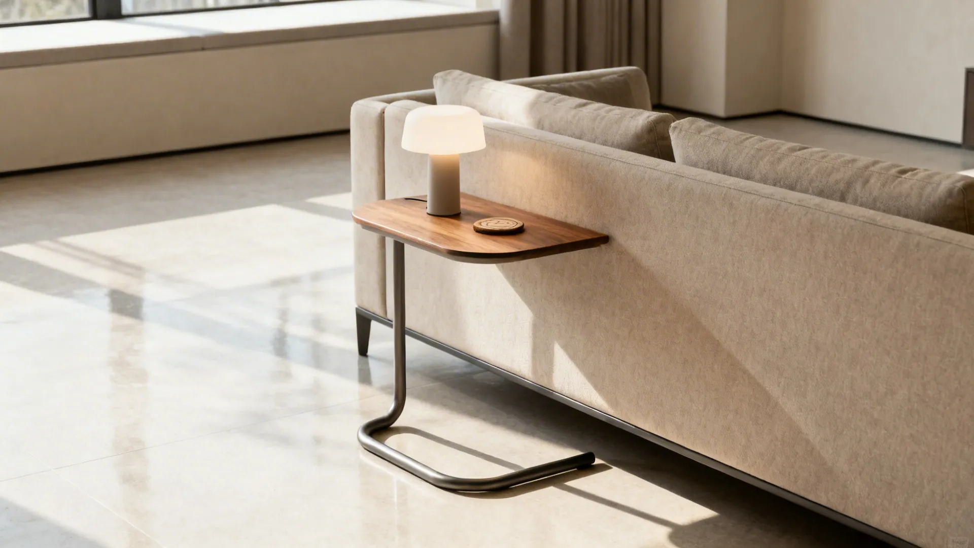 5 C-Shaped End Table Ideas for Living Rooms: Small footprint, big impact: 5 creative C-shaped end table inspirations for modern living rooms