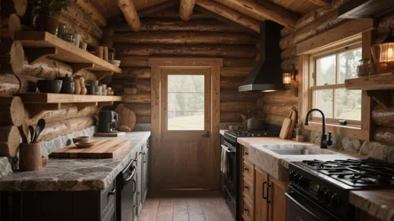 Small Log Cabin Kitchen Ideas — 5 Inspirations