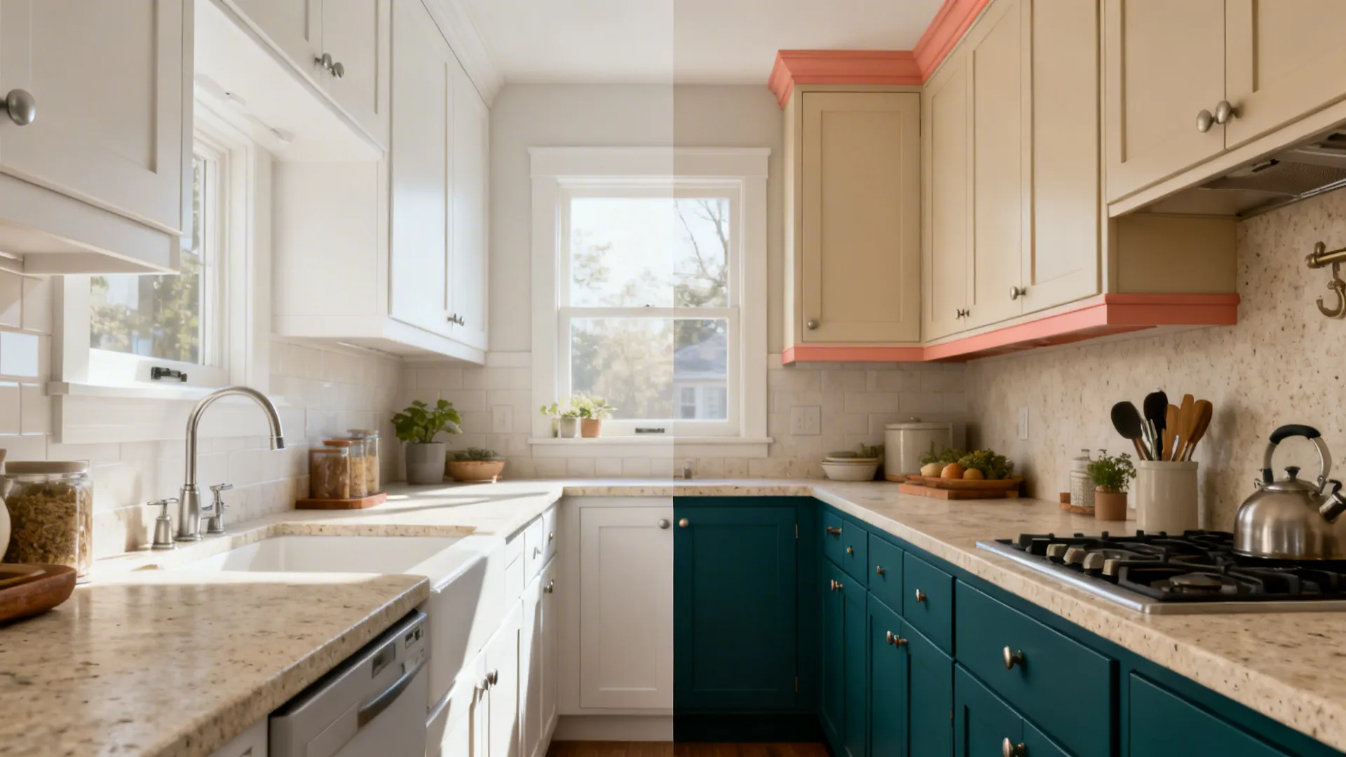 Idea 2: Color Theory on Cabinets—From Palette to Plate