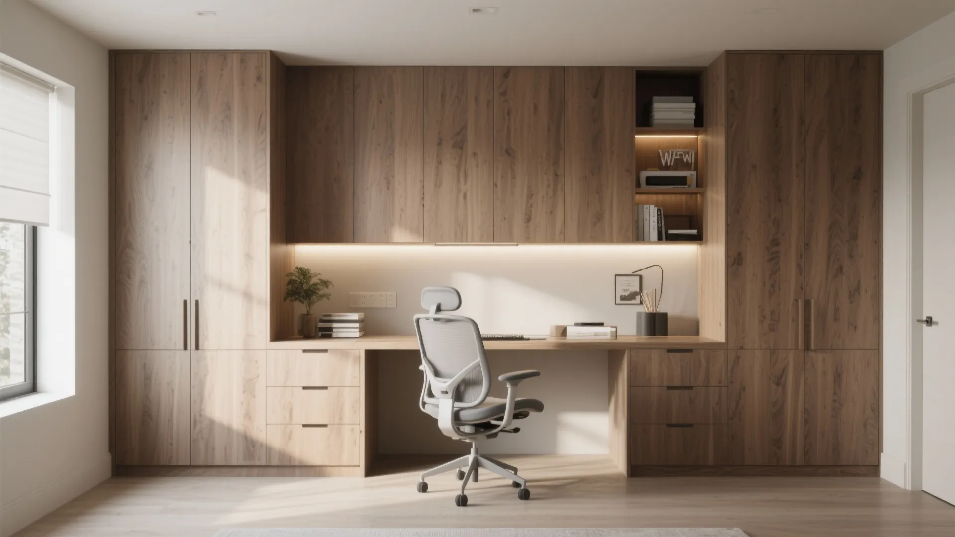 2. Cabinet + Desk Combo