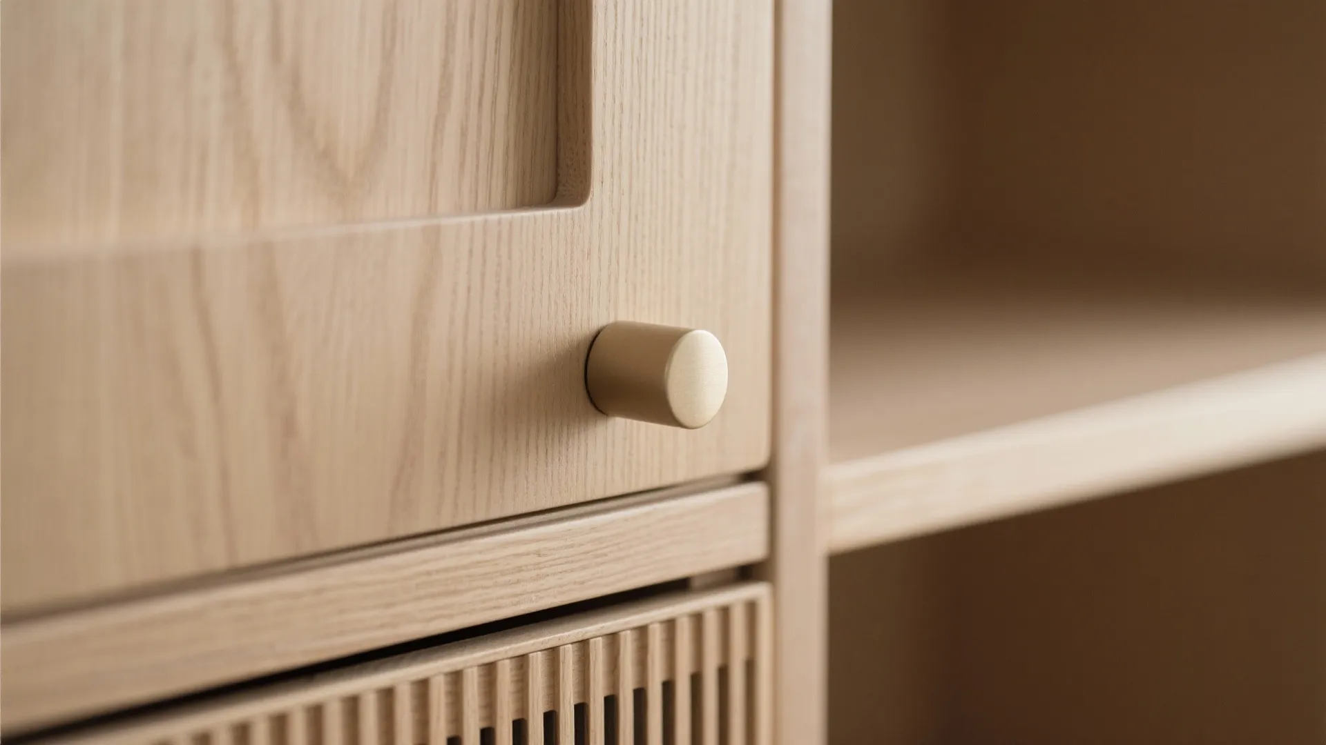 5) Dual-Purpose Cabinet Wall with Pass-Through