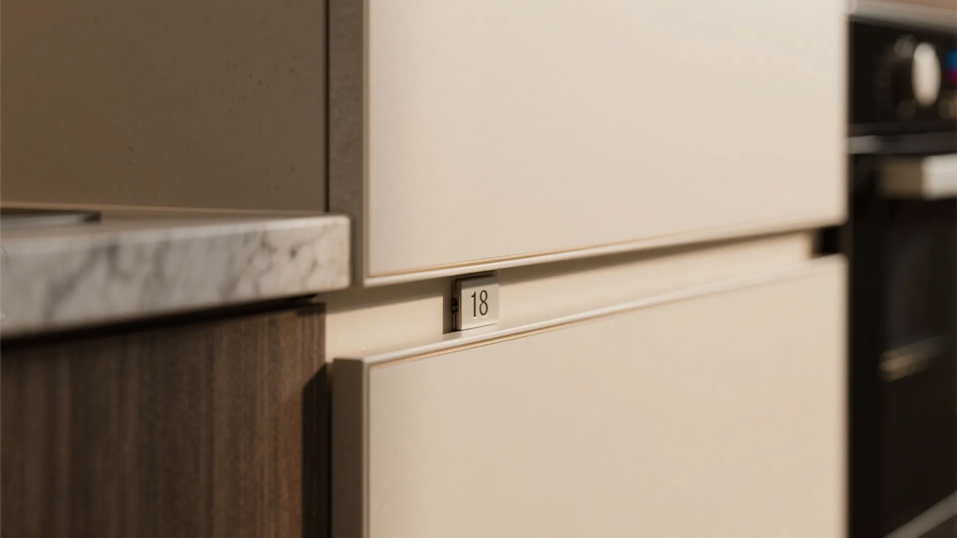 Minimalist kitchen storage