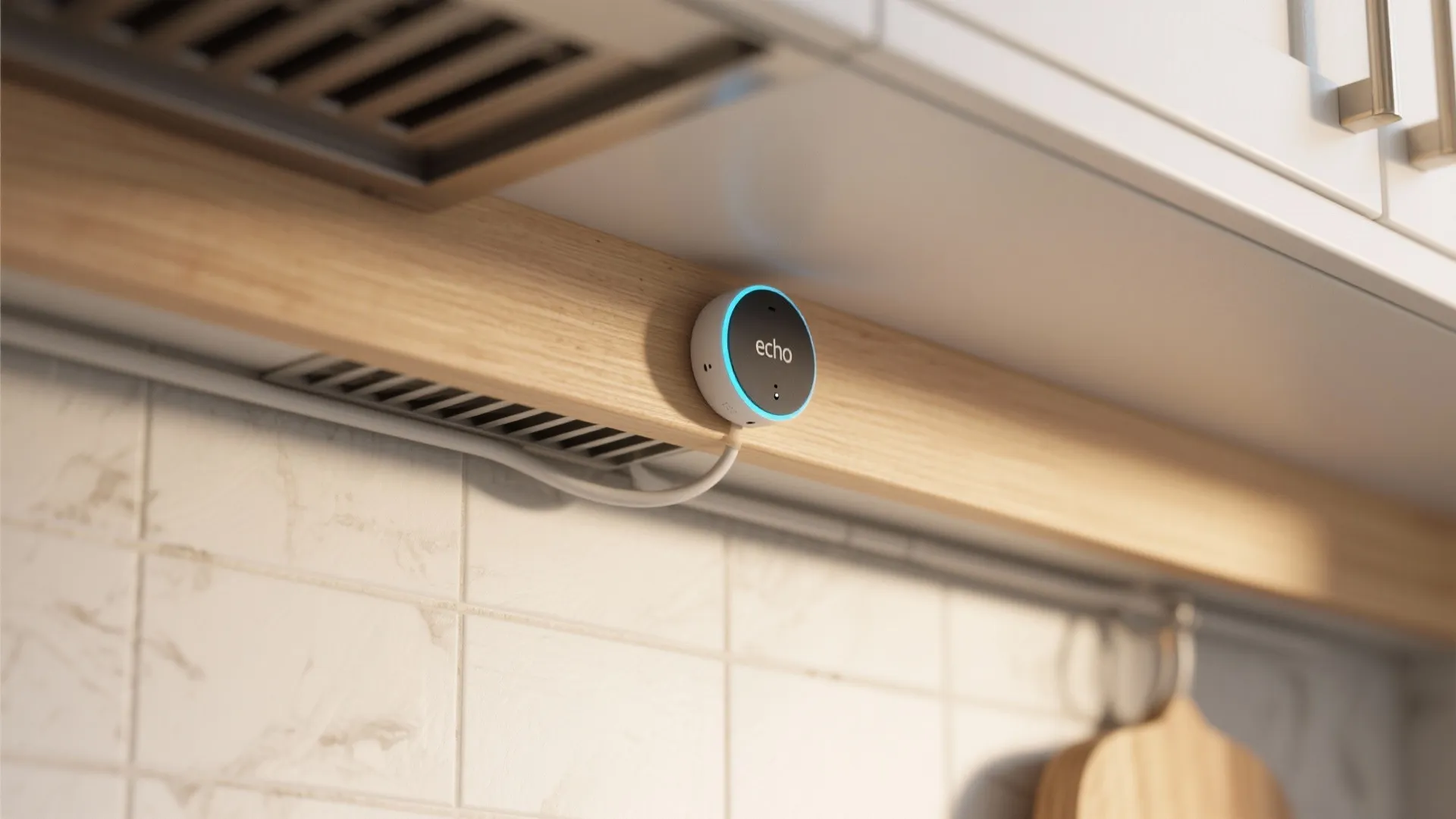 4. Recessed cabinet edge mount