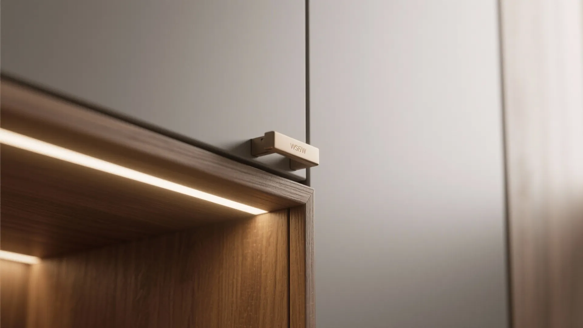 Minimalist storage that hides visual noise