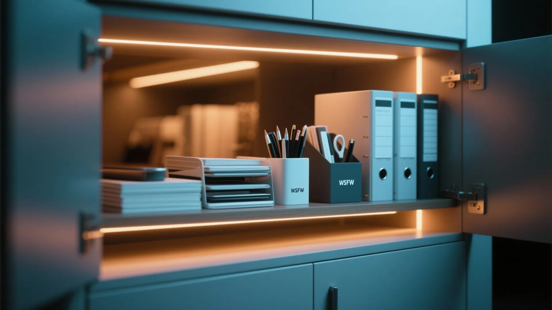 7. Cabinetry with Built-In Lighting