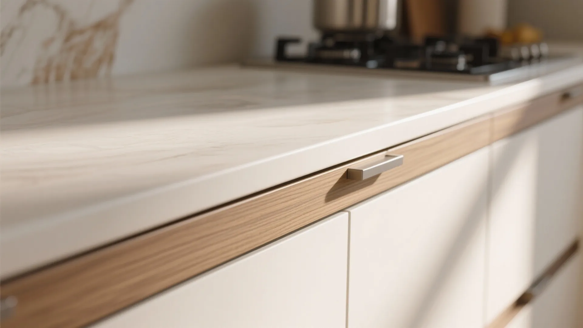 Minimalist kitchen storage that actually works