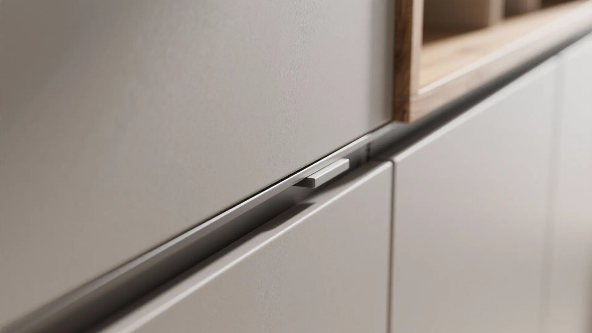 Minimalist kitchen storage that actually hides the mess