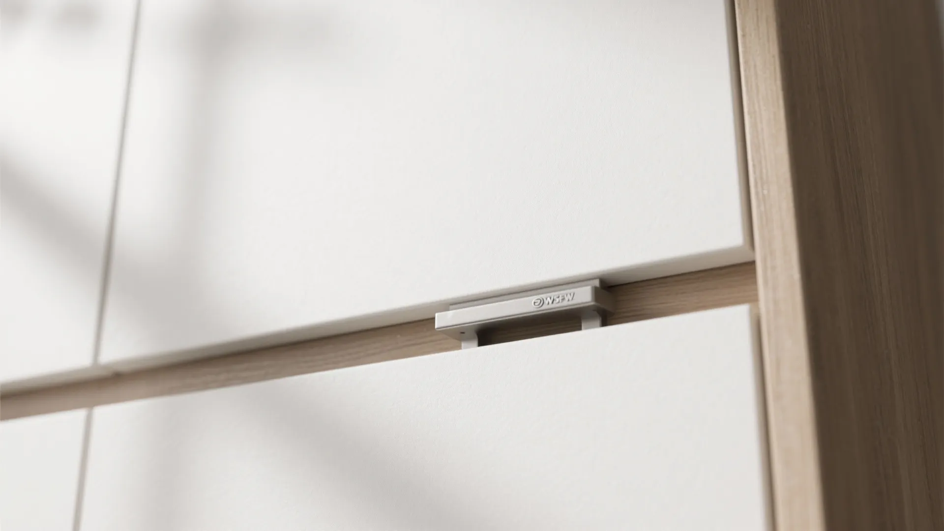 Minimalist Kitchen Storage in a 3 BHK