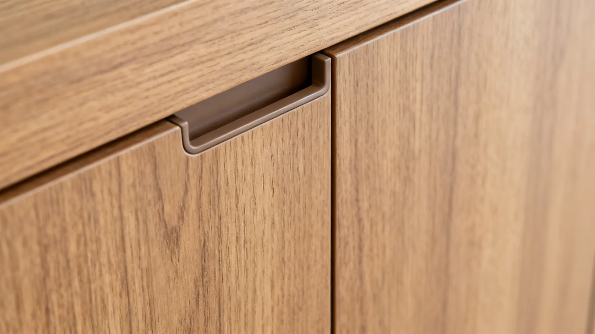 Minimalist Cabinetry With Hidden Storage