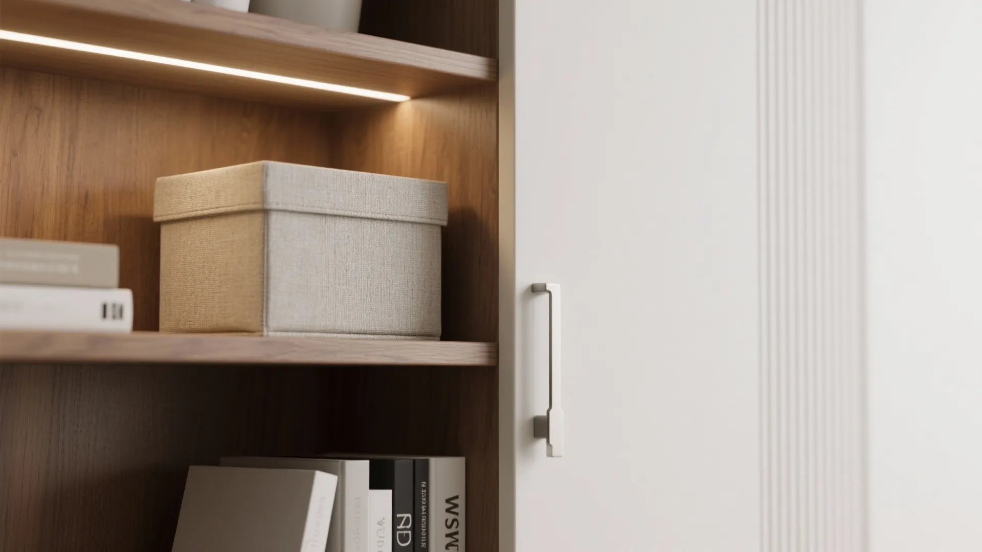 Minimalist Storage with Vertical Lines