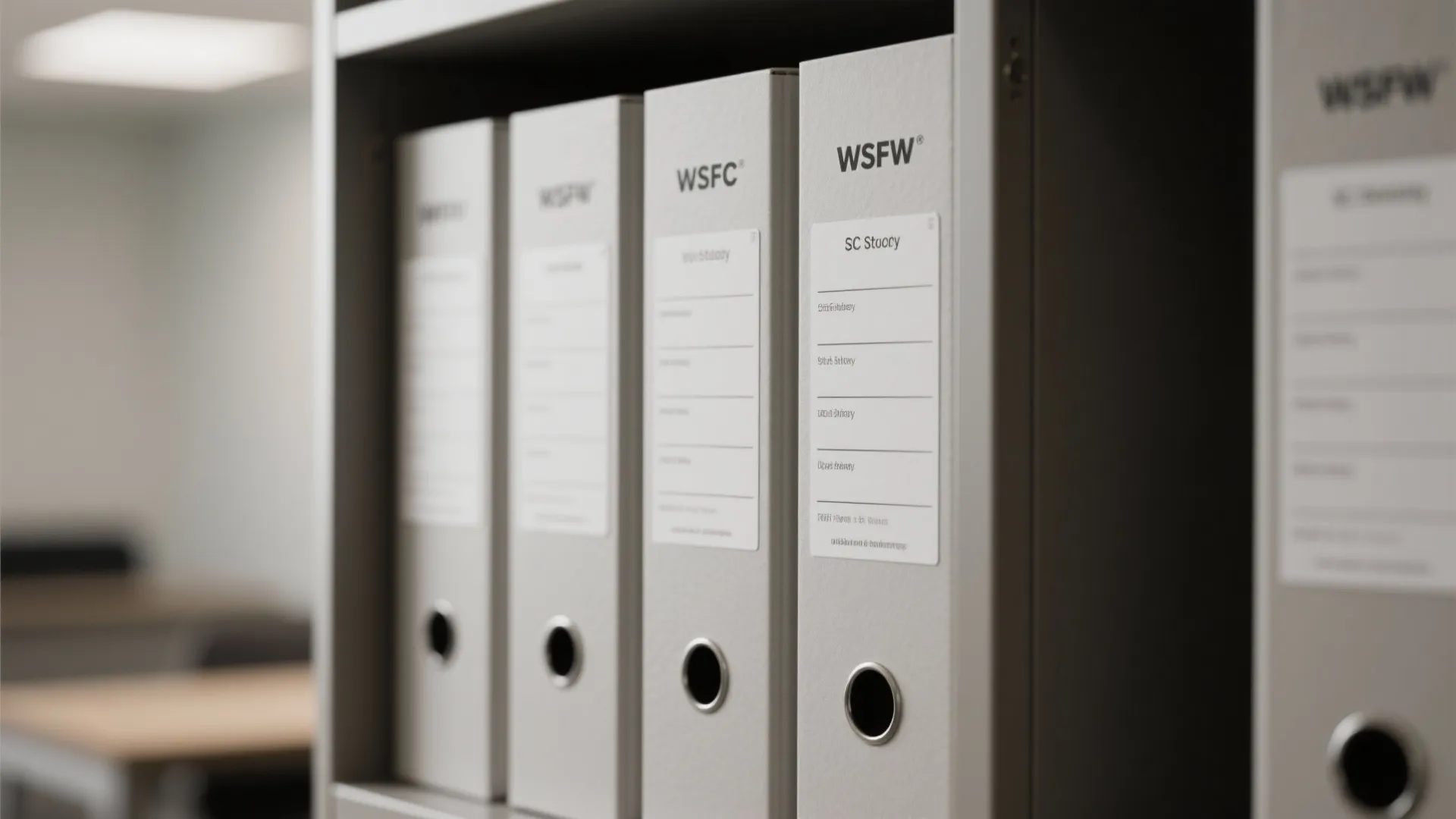 Minimalist Storage for a Calm SSC Study Zone