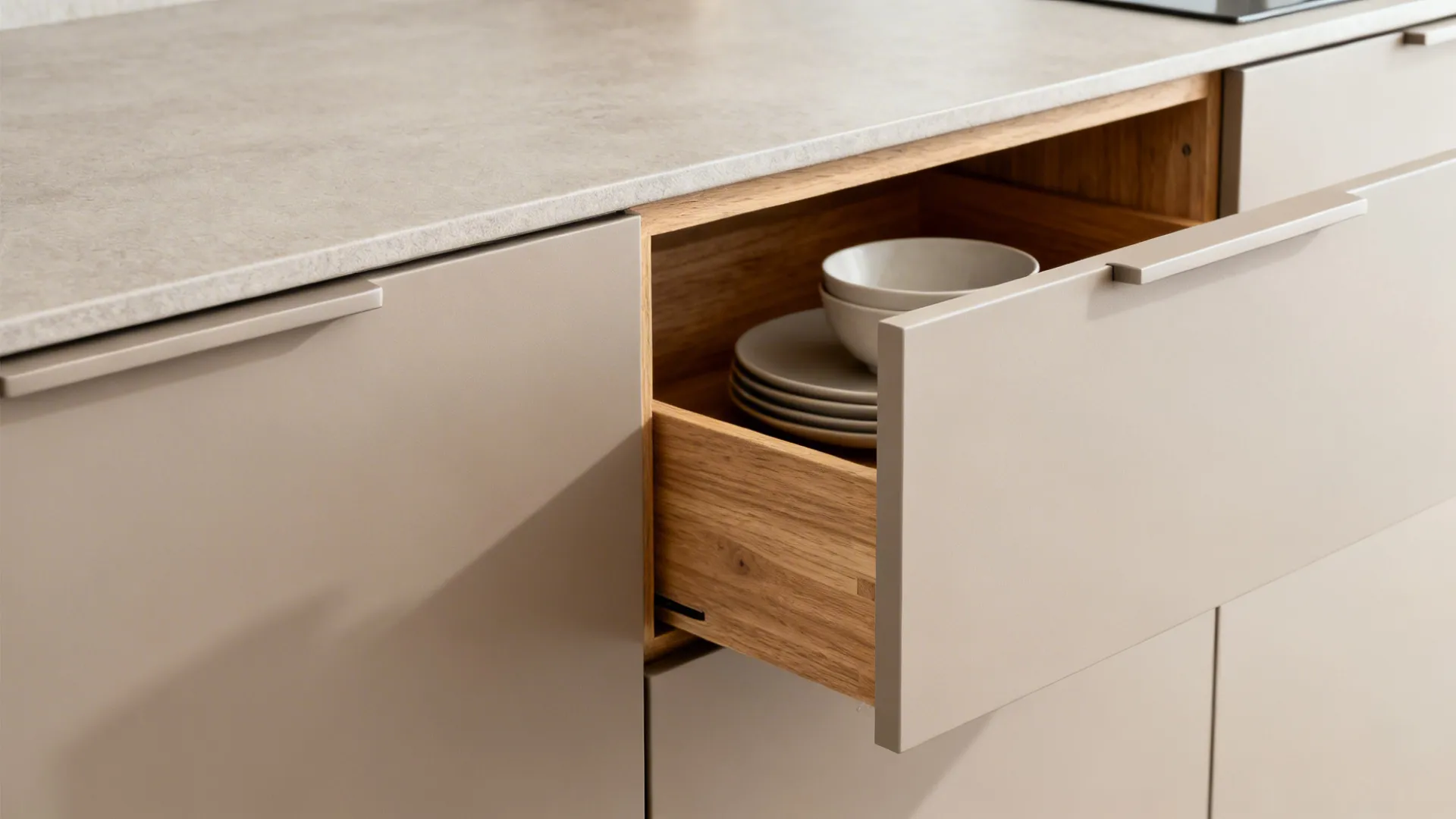 Minimalist storage that doubles as decor