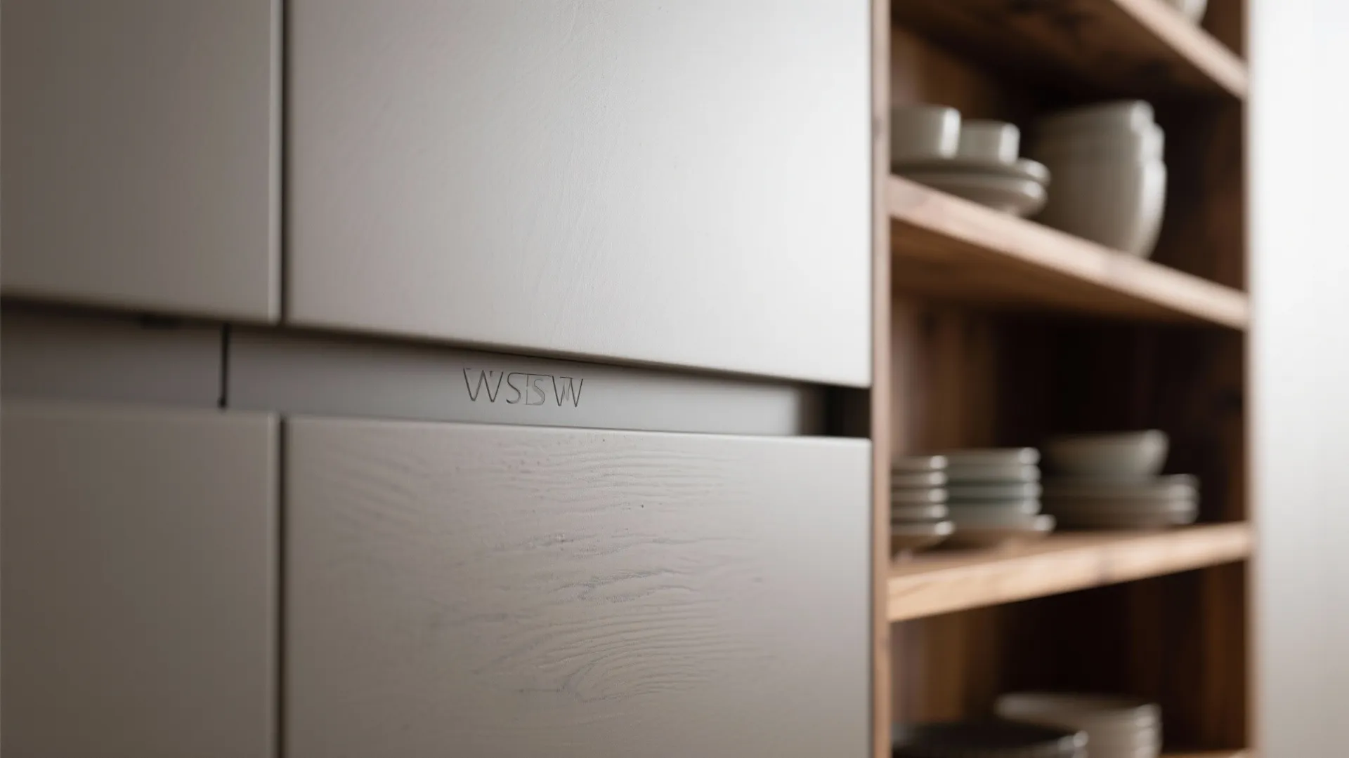 Minimalist storage that doubles as decor