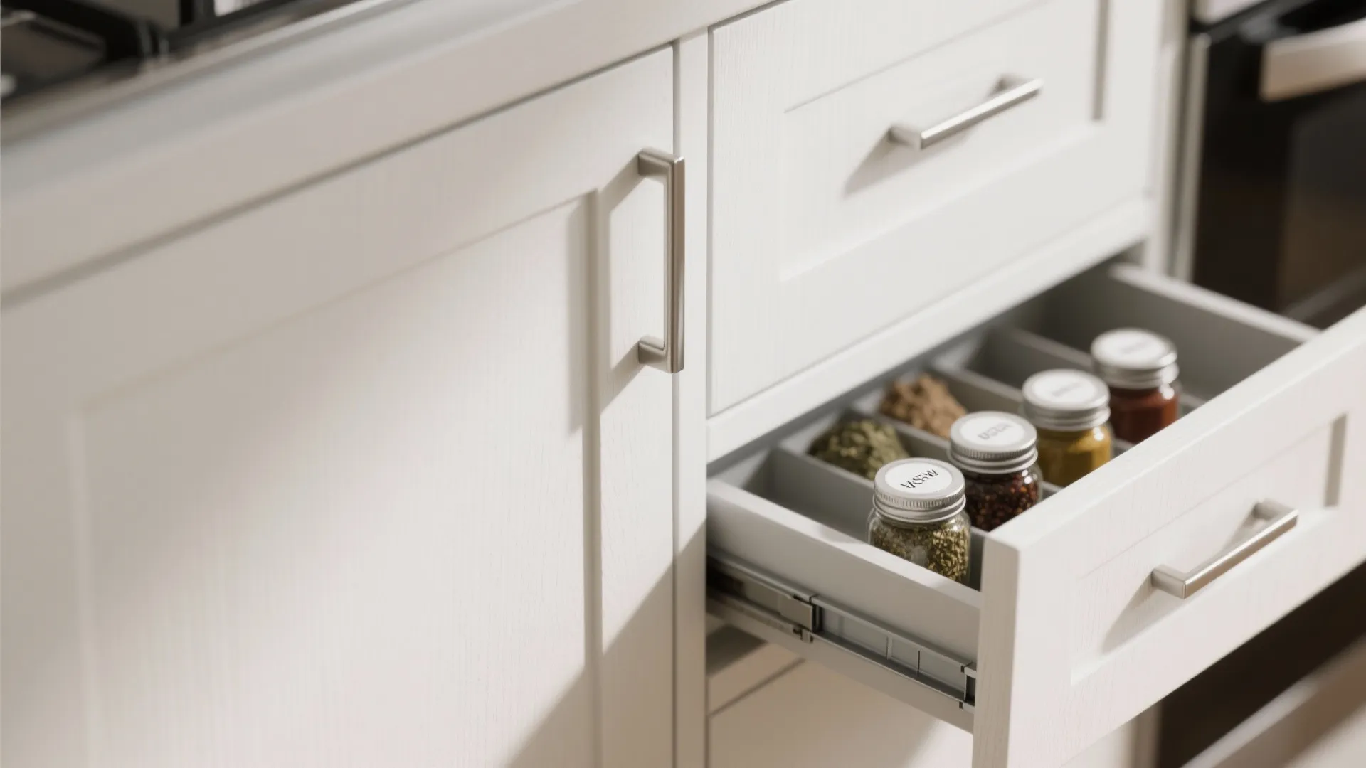 Minimalist Storage for a Clutter-Free Counter