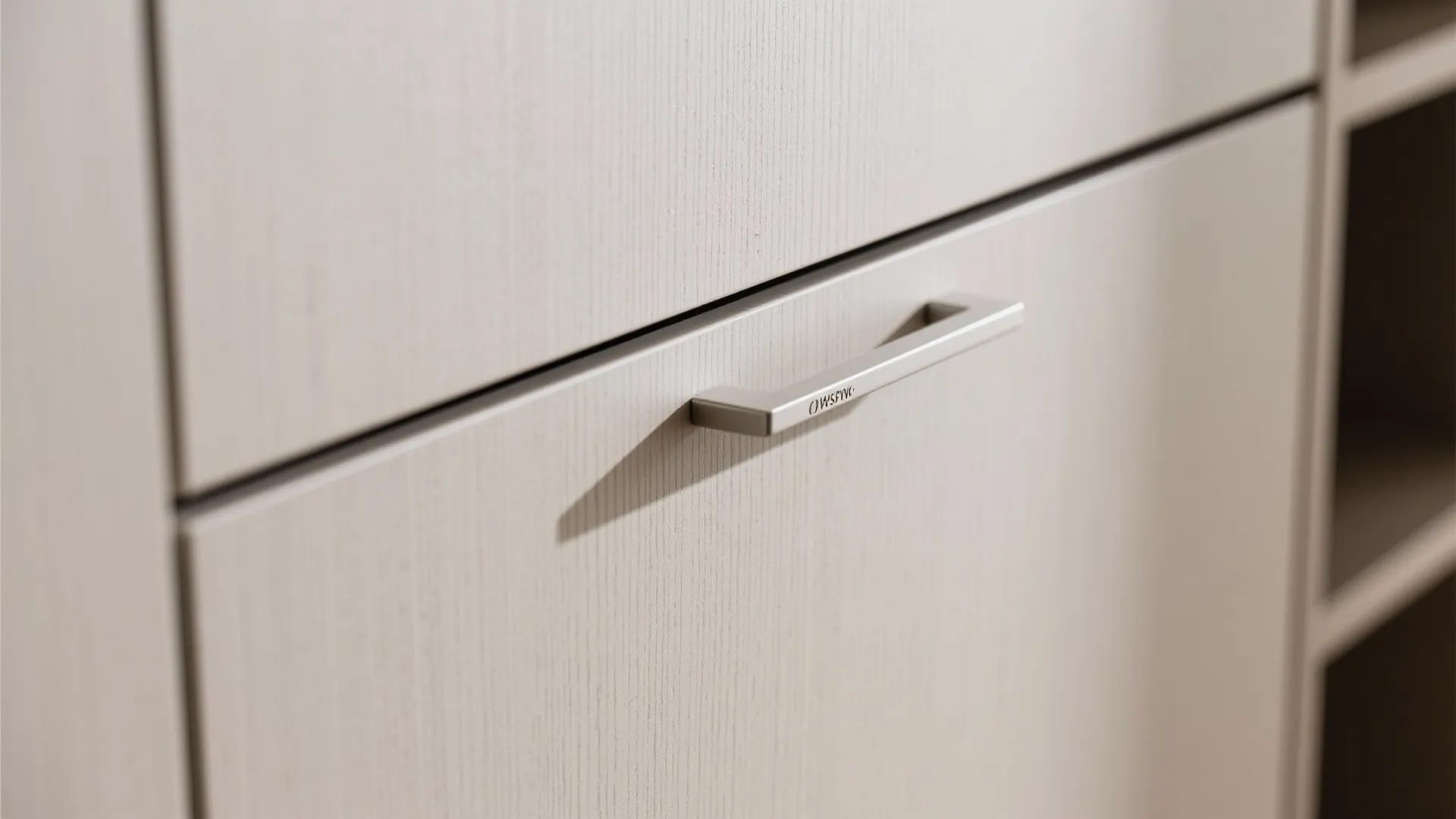 Minimalist Kitchen Storage with Clean Lines