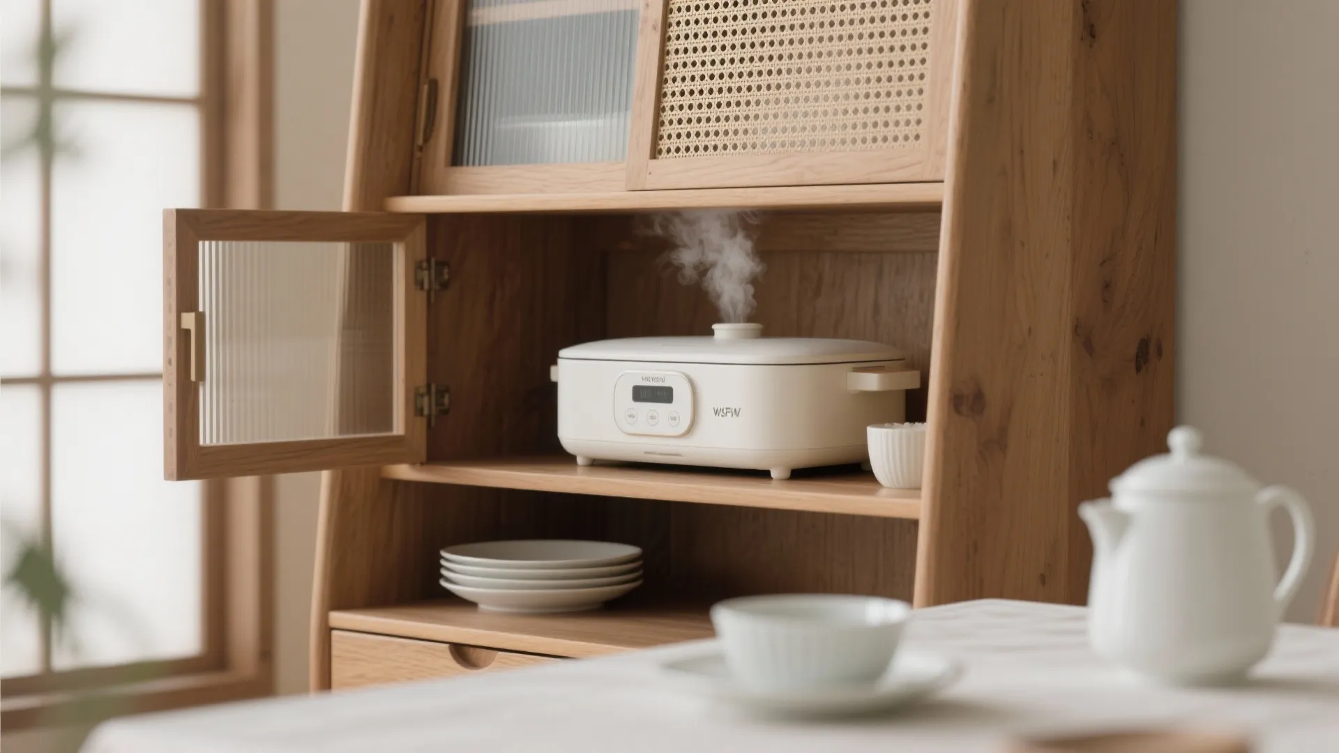 Tips 6: 食器棚の中段を“蒸気ルート”に最適化（東京小戸型）