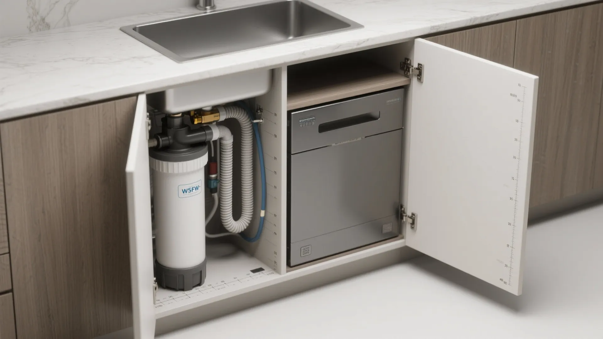 5. Built-in cabinetry integration and 3D mockups