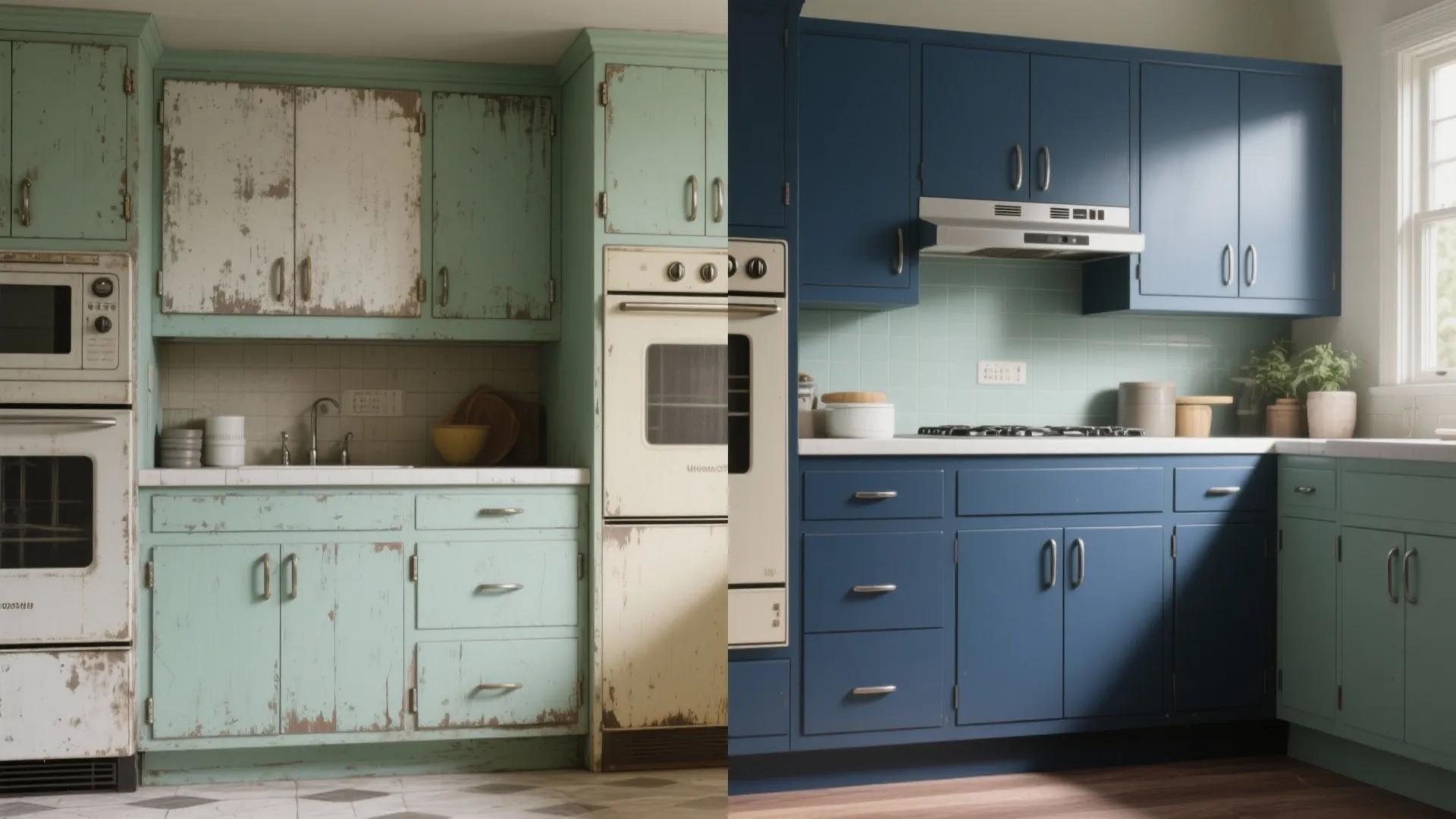 1. Paint Cabinets Instead of Replacing