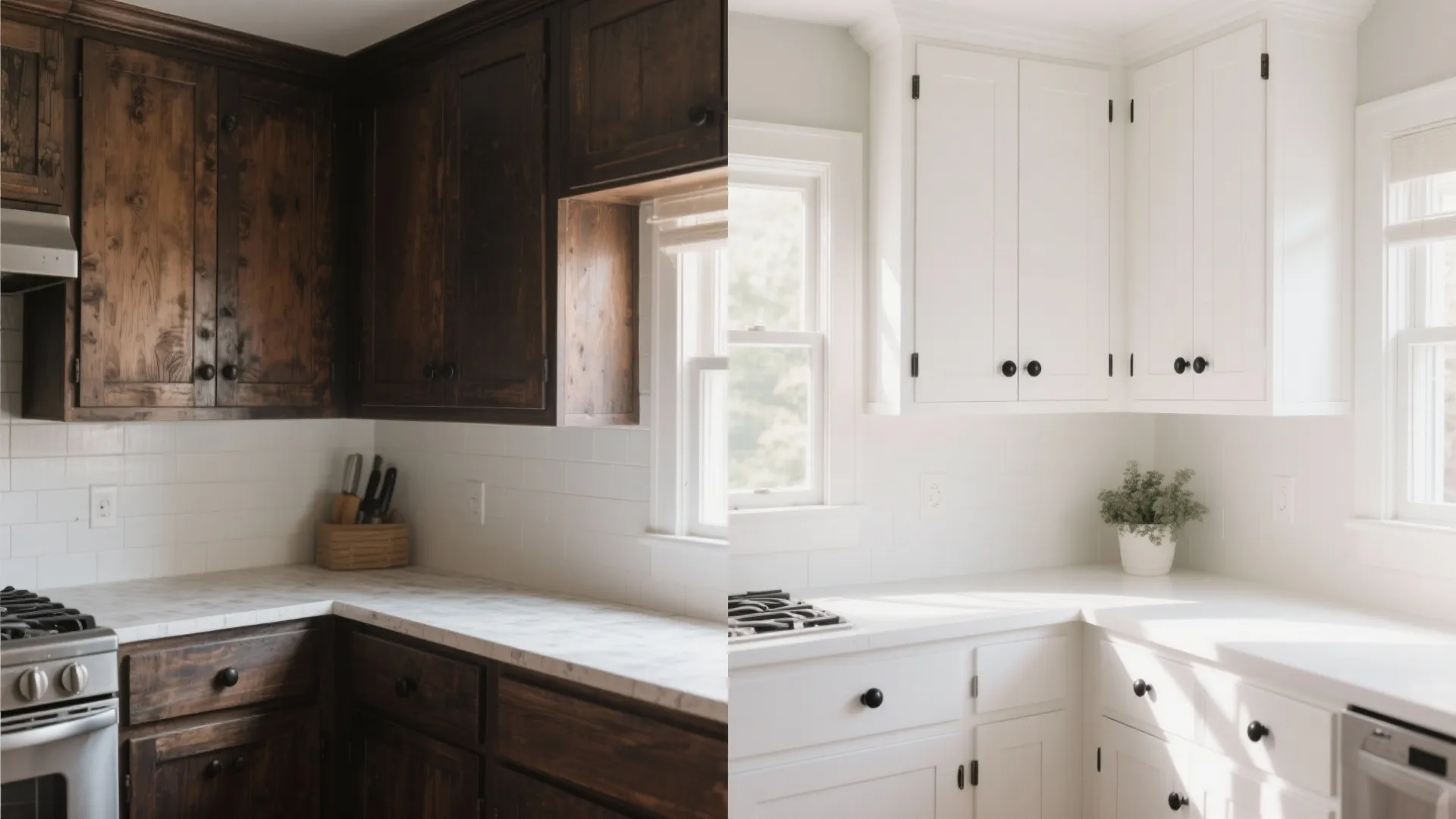 1. Repaint the Cabinets