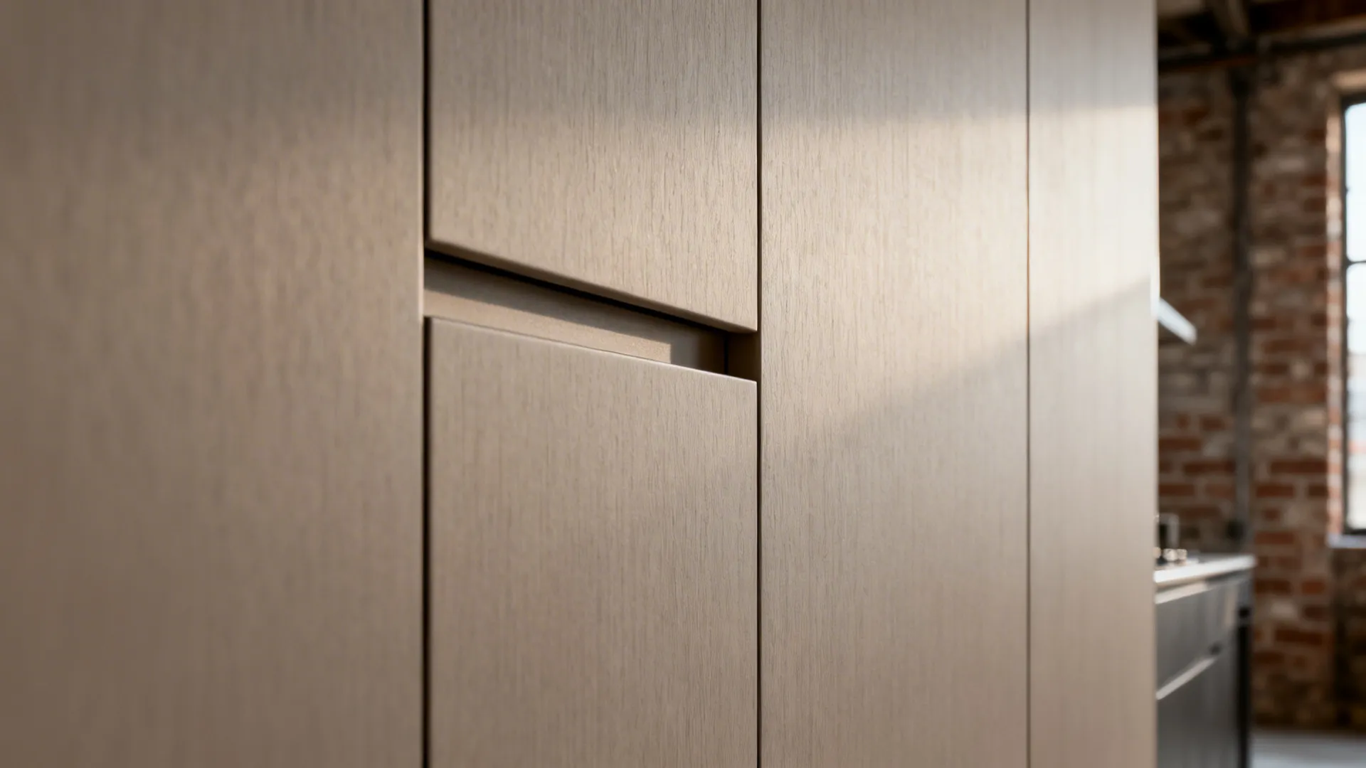 Minimalist storage that hides visual noise