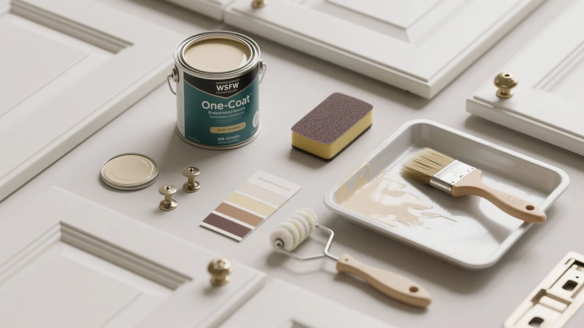 3. Refresh cabinetry and trim for a budget facelift