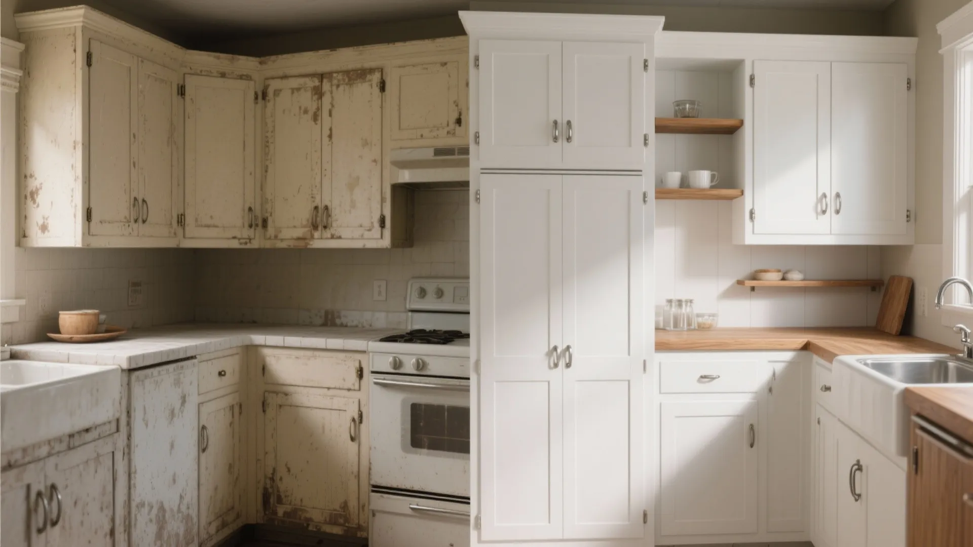 5. Refresh, don’t replace cabinet boxes