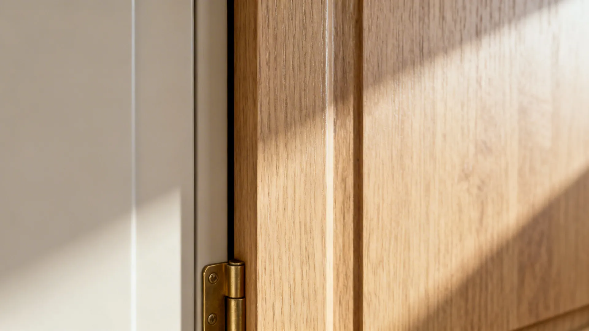 2) Keep hinges, gaps, and reveals accurate with manufacturer standards