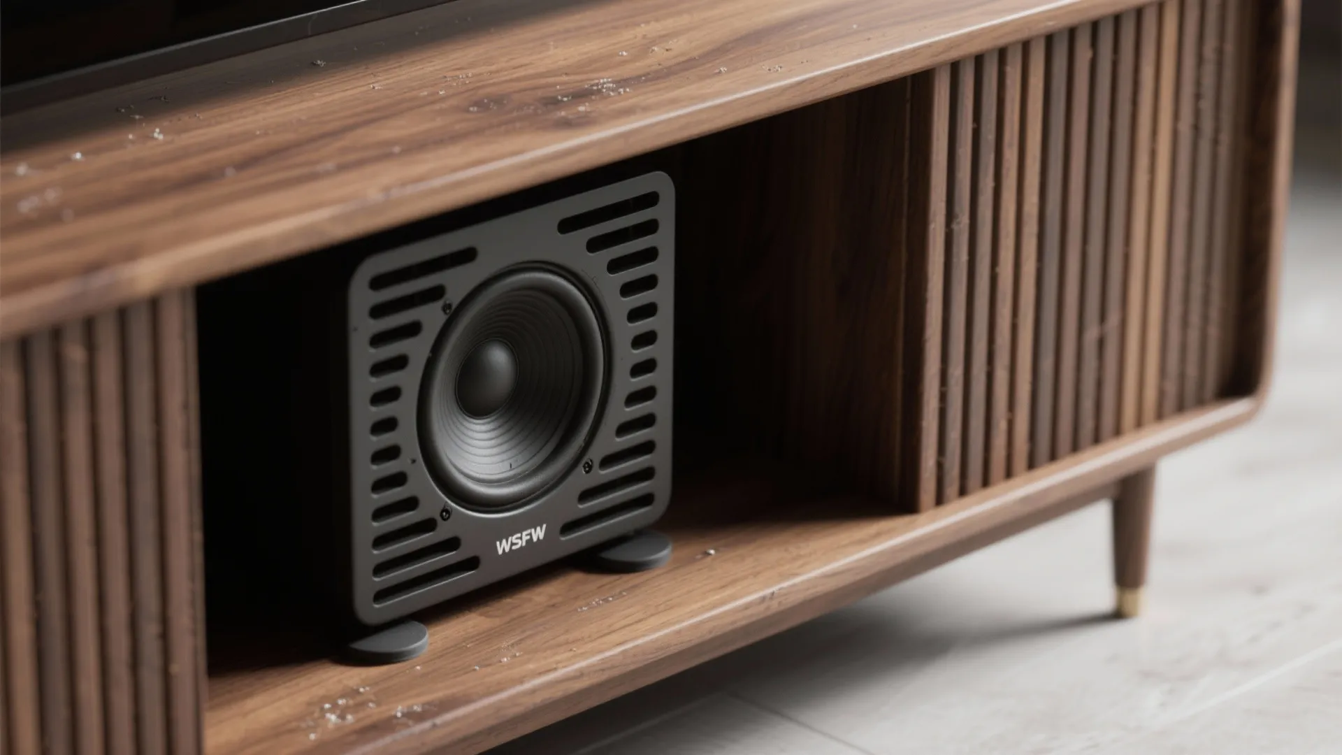 Built-in cabinetry integration with ventilation