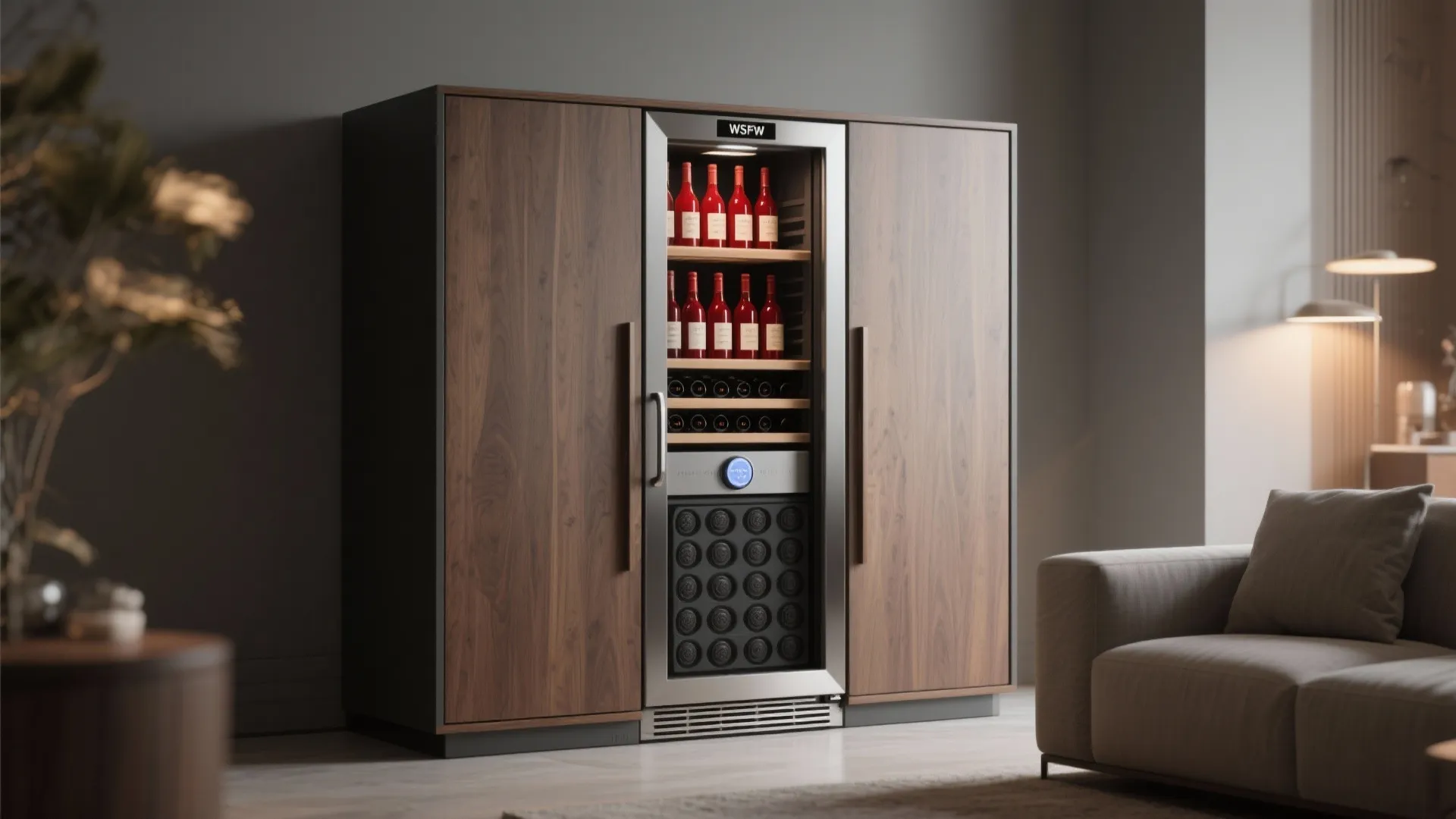 2. Build a Free-standing Cabinet with a Built-in Thermostat