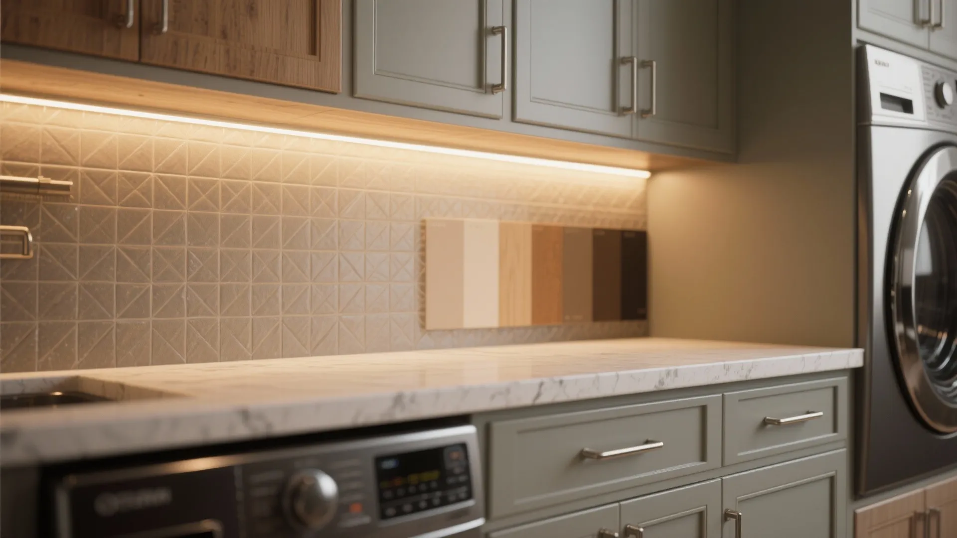 5. Make it beautiful — cabinetry and lighting