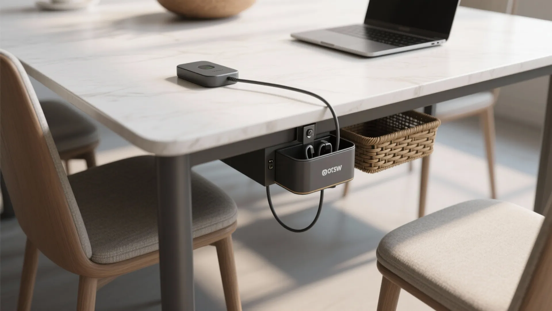 5. Keep cables tidy and make quick transitions