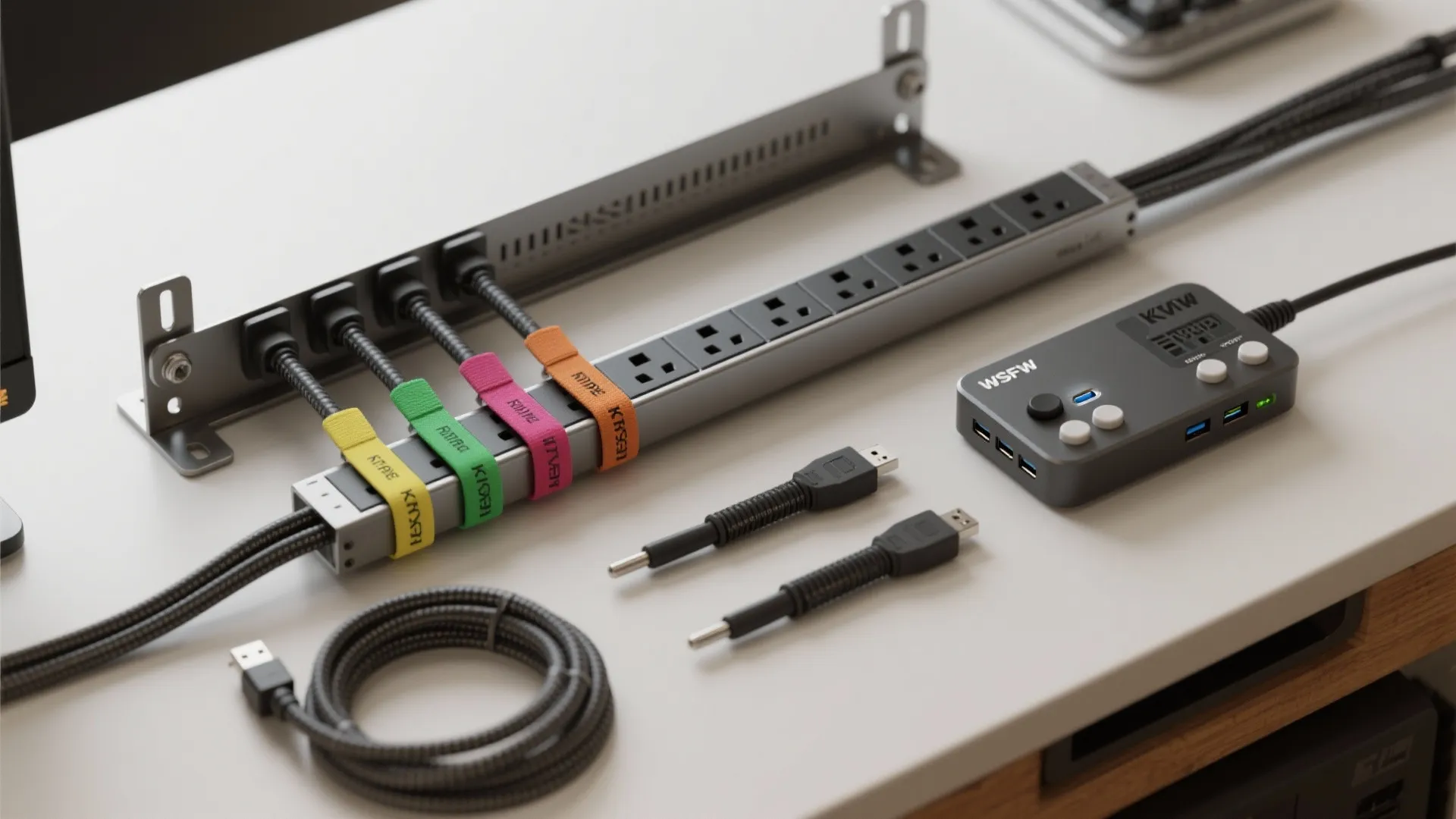 Idea 5: Modular power and cable discipline