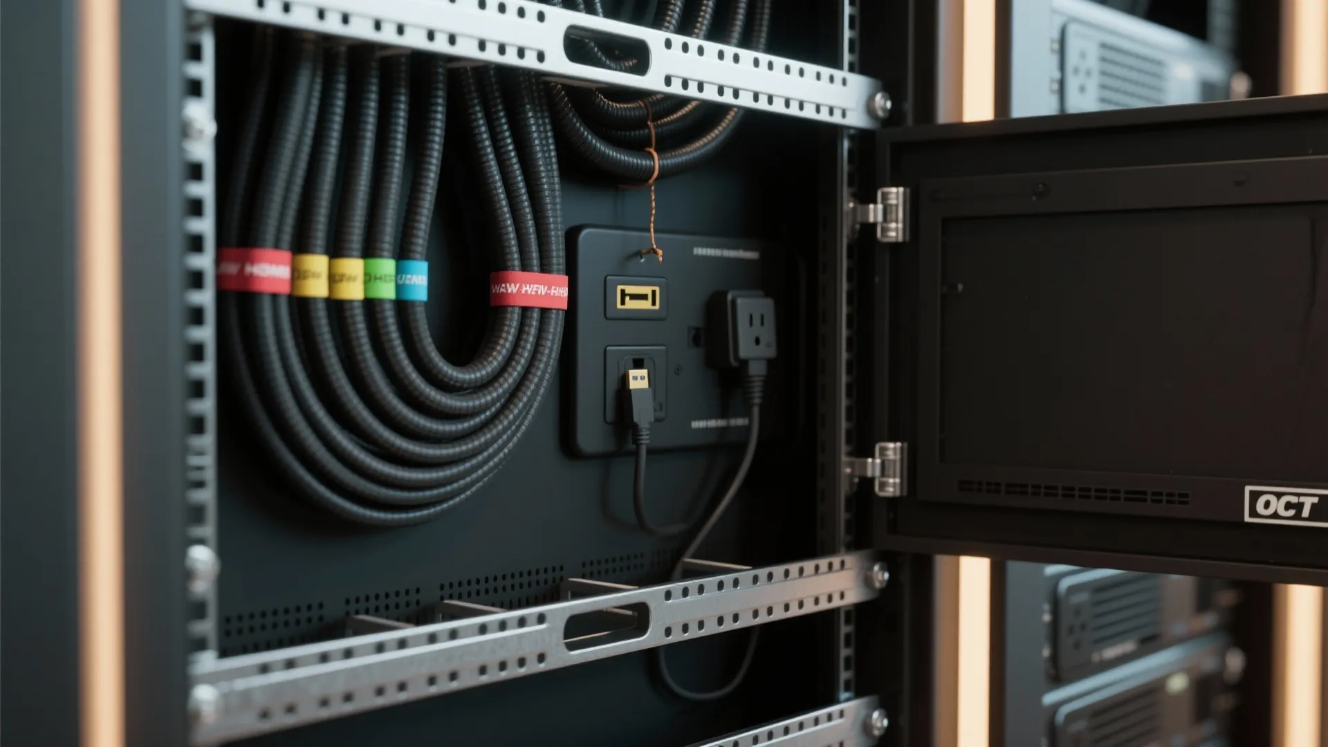Idea 4: Cable management with future-proofing