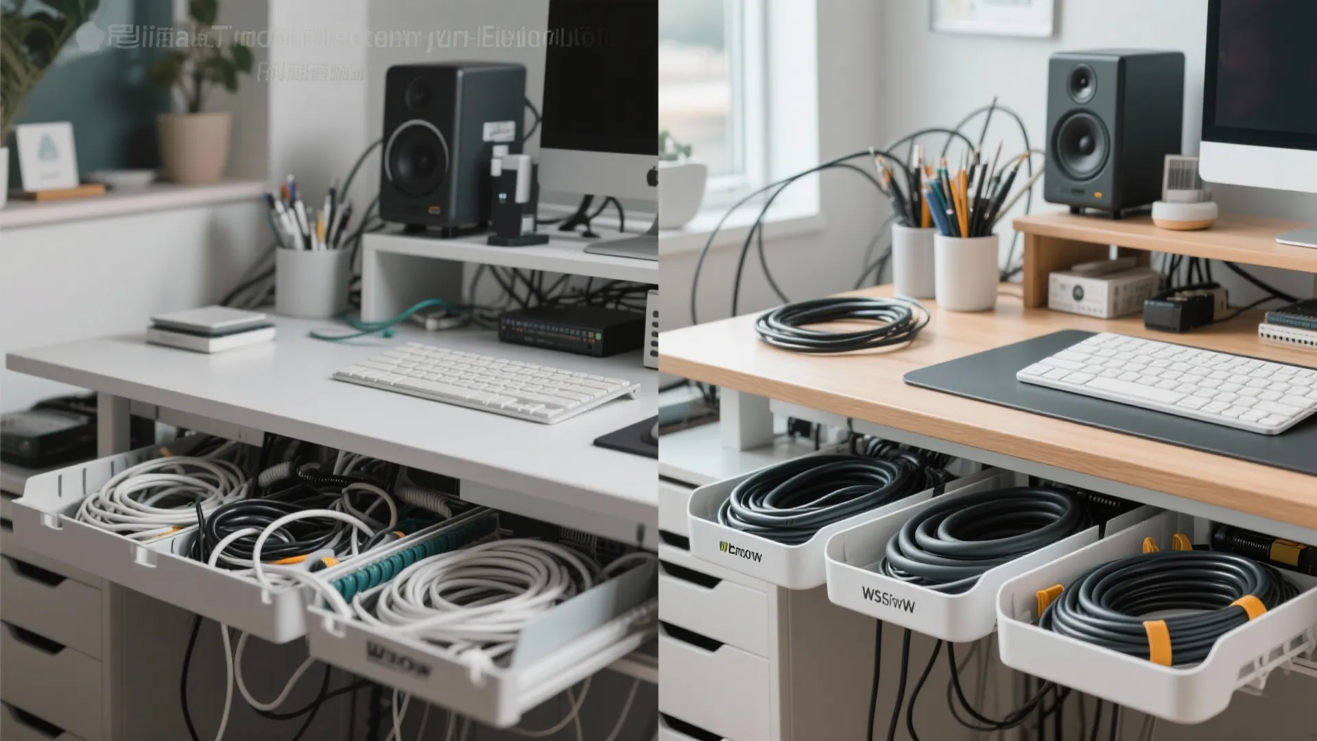 9. Hidden Cable Management