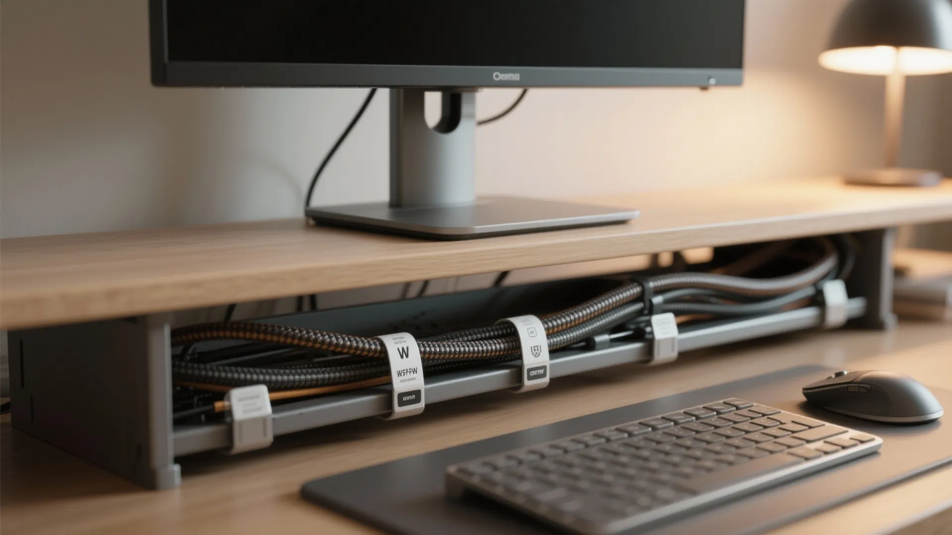 4. Tame cables and prioritize ergonomics