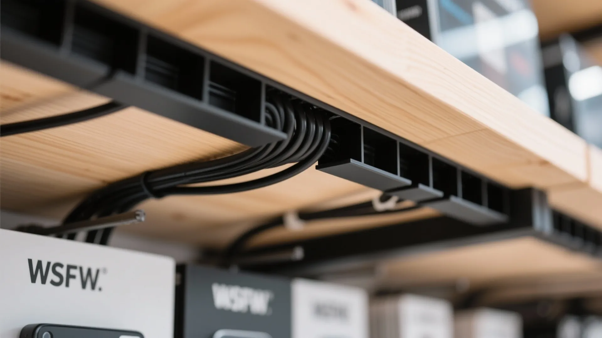 4. Minimalist Cable Management