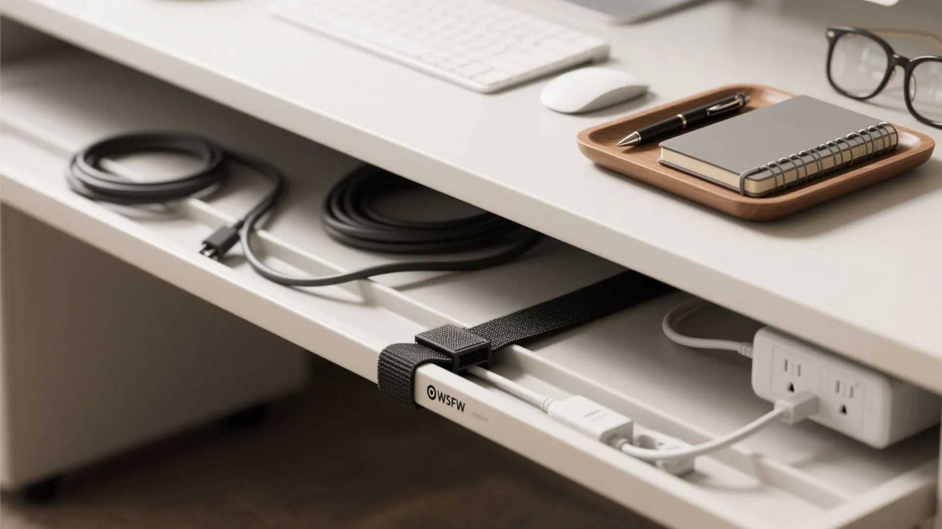 4. Cable Management and Minimal Surface Styling
