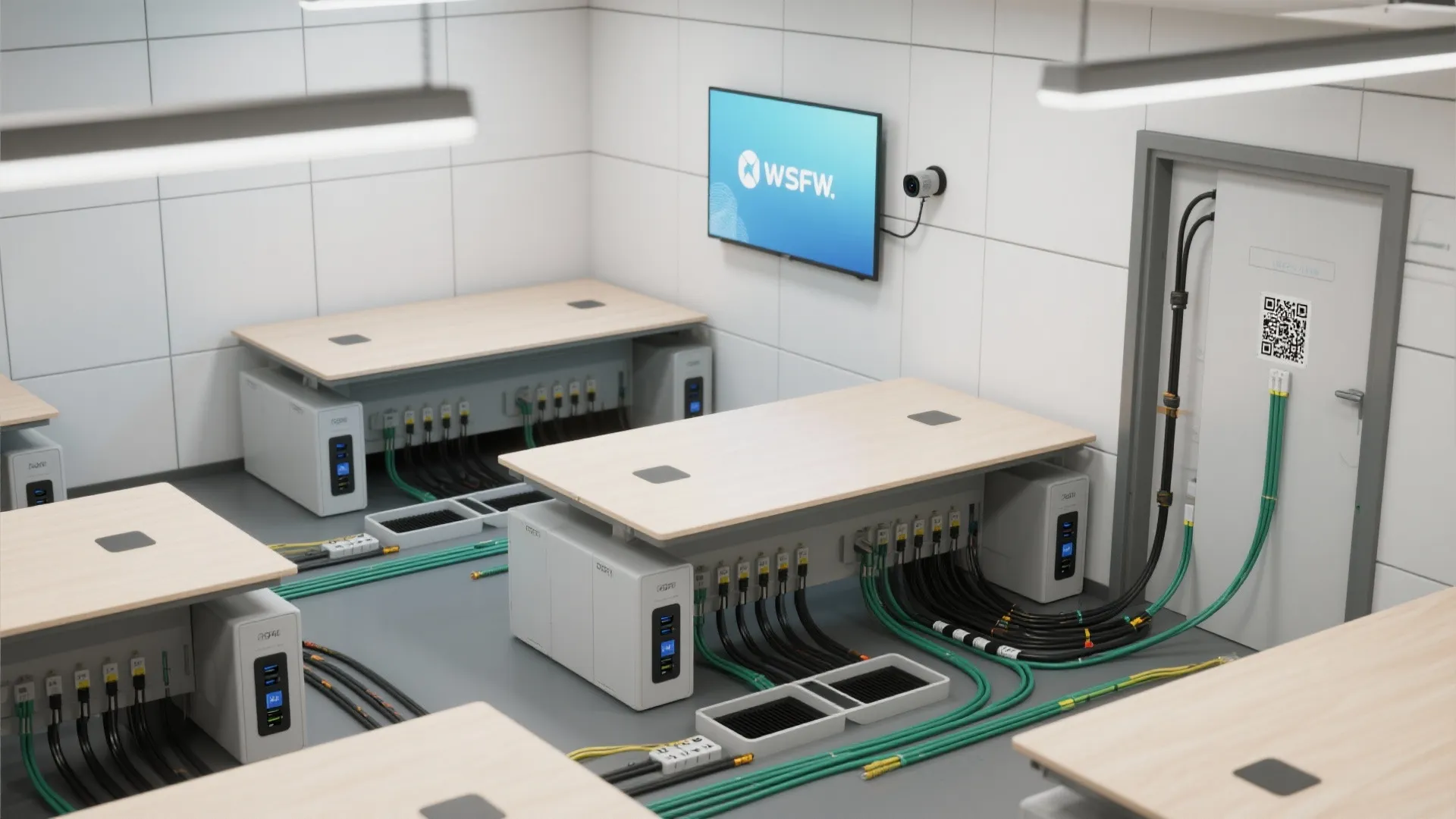 Cable discipline and tech that disappears